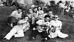 Comillanos en la romeria del Remedio 1953